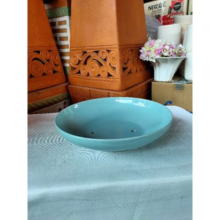 อ่างบอนไซ12"x2"เคลือบเซรามิค #ลดพิเศษ