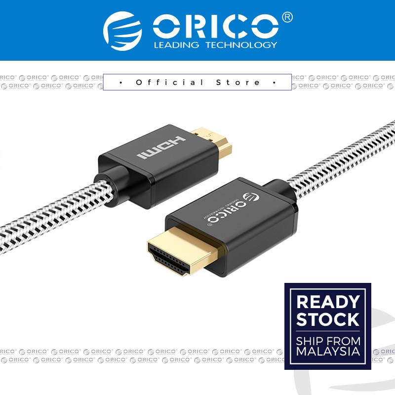 ORICO HD501 คุณภาพสูง 4K HDMI-ใช้งานร่วมกับ 2.0 ถึง HDMI 2.0 อะแดปเตอร์สําหรับ TV Monitor PS4 (2 M/3