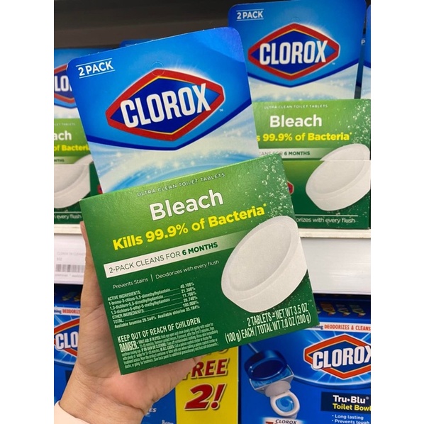 Clorox Automatic Toilet Bowl Cleaner ก้อนใส่ชัคโครก johns.fine ThaiPick