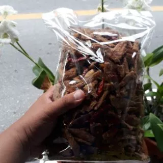 ปลาเกล็ดขาวอบกรอบ น้ำหนัก 200 กรัท 400 กรัม และ 500 กรัม