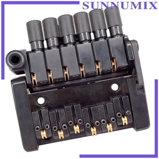 [Sunnimix] ชุดอุปกรณ์เครื่องดนตรีสะพานสาย 6 สายสําหรับกีตาร์ไฟฟ้า