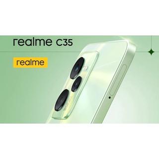 Realme C35 (Ram4/128GB) เครื่องใหม่ศุนย์ไทยราคาพิเศษมีประกันตามลอตการผลิต