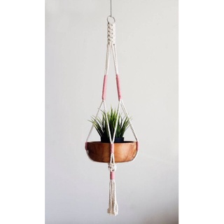 พร้อมส่ง 🌾macrame  มาคราเม่แขวนกระถางต้นไม้