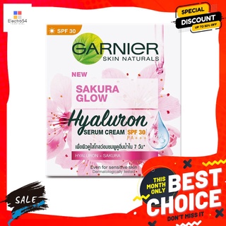 การ์นิเย่ซากุระเดย์ครีมเอสพีเอฟ21 50มลผลิตภัณฑ์ดูแลผิวหน้าGARNIER SAKURA WHITE DAY SPF21 50ML