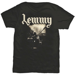 T-shirt  เสื้อยืด พิมพ์ลาย Lemmy Motorhead Lived To Win สีดํา สไตล์ฮิปฮอป คลาสสิก โอเวอร์ไซซ์ สําหรับผู้ชายS-5XL