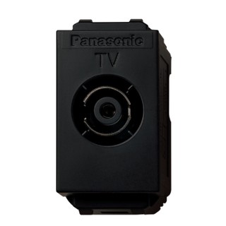 เต้ารับโทรทัศน์ สีดำ WEGN 2501 รุ่น INITIO PANASONIC