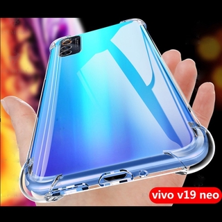 เคส Vivo V21 โปร่งใสเคสกันกระแทกซิลิโคนคุณภาพสูงเคสป้องกัน Vivo V20 Pro SE V17 V15 Pro V19 Neo