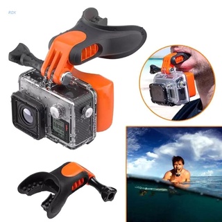 ROX Mouth Mount Kit Surfing Skating Boating Dummy Bite Mouth with Screw Compatible with Hero 10 9 8 7 6 5 4 3+ 3 2 1 Cameras