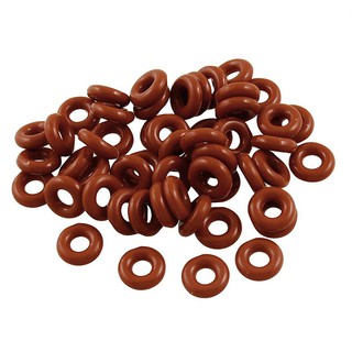 50 Pcs Silicone O Ring Seal Sealing Gasket 3mm x 8mm x 2.5mm