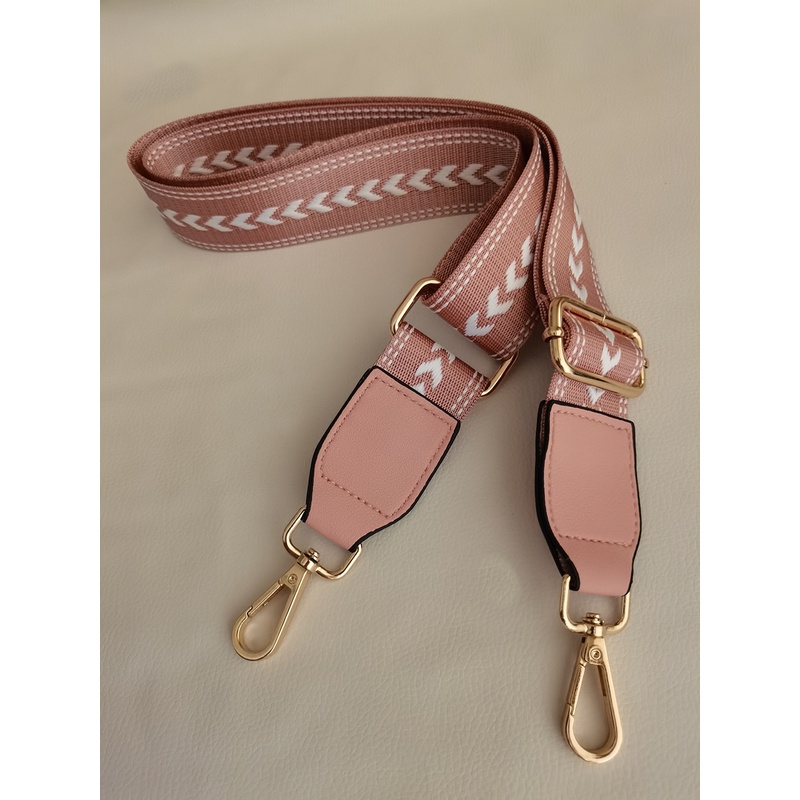 สายสะพายกระเป๋าหนัง ไนล่อน รูปหัวใจ กว้าง 3.8 ซม. ปรับได้ แบบเปลี่ยน สายกระเป๋า - รูปที่ 6