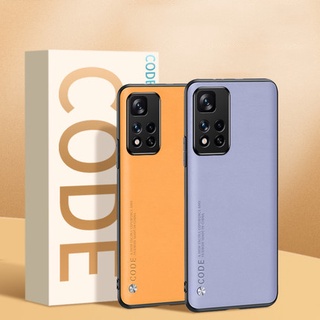 Xiaomi Redmi Note 11 Pro+ 5G หรูหรา หนังนิ่ม ป้องกันเต็มรูปแบบ กันกระแทก บาง นิ่ม เคส