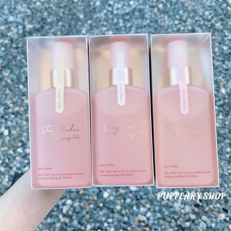 Ivory Musc Stay Nudie Perfume Bodyholic Stay Nudie Hair Body Mist