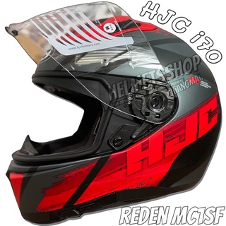 HJC i70 REDEN MC1SF [ เต็มใบ ] [ แว่น 2 ชั้น ] [ นวมถอดซักได้ ] [ มีช่องเว้า ]