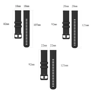 สาย Garmin FR 255 254 645 Venu 2 vivoactive4/3 venu SQสายซิลิโคนสำหรับนาฬิกา Garmin 18mm 20mm 22mm