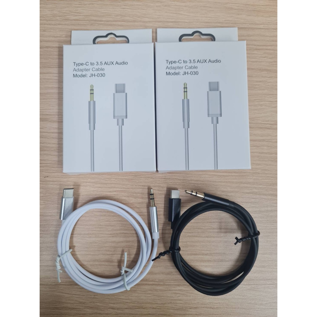 Aux Type C to 3.5 มม. สำหรับ USB C Type-C Jack Aux สำหรับ Samsung Xiaomi