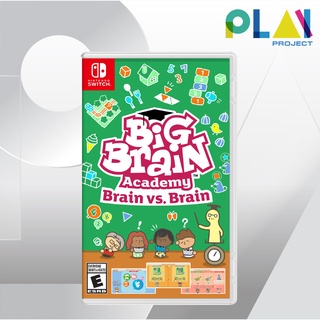 Nintendo Switch : Big Brain Academy : Brain VS Brain [มือ1] [แผ่นเกมนินเทนโด้ switch]