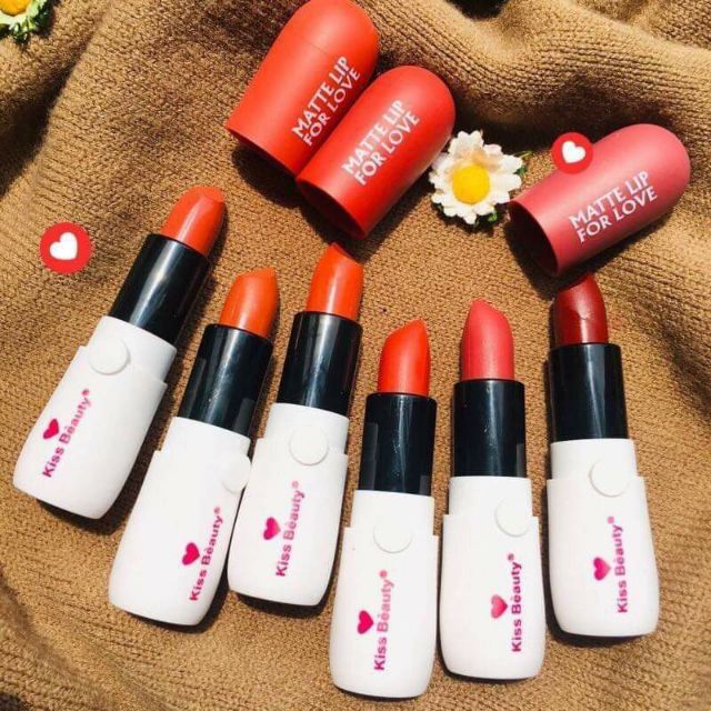 ลิปแคปซูลคิสบิวตี 6แท่ง 109บาท