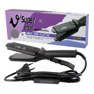 ส่งไว ของแท้💯 รุ่นใหม่ Super V Inter SU 288 เครื่องหนีบผม เครื่องรีดผม หนีบผม ที่หนีบผม ที่รีดผม ม่วง กล่องม่วง หนีบ