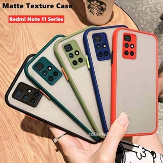 เคสขอบสีหลังด้าน REDMI A1/Redmi9T Redmi note10 4G / 5G Redmi9 Redmi9A Redmi9C / Redmi Note11 รุ่นมใหม่ล่าสุด 025