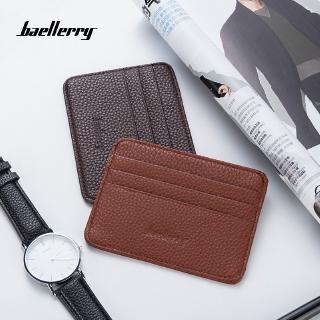 Baellerry K9106 กระเป๋าแฟชั่นการ์ด หนัง PU กระเป๋าใส่เหรียญแบบพกพา