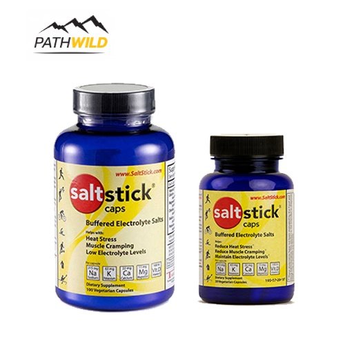 SALTSTICK ELECTROLYTE CAPS 30 / 100 CAPSULES อิเล็กโทรไลต์ชนิดแคปซูล ป้องกันตะคริว
