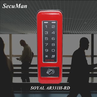 SOYAL AR331H-RD(เครื่องอ่านการ์ด,เครื่องทาบบัตร)Secuman