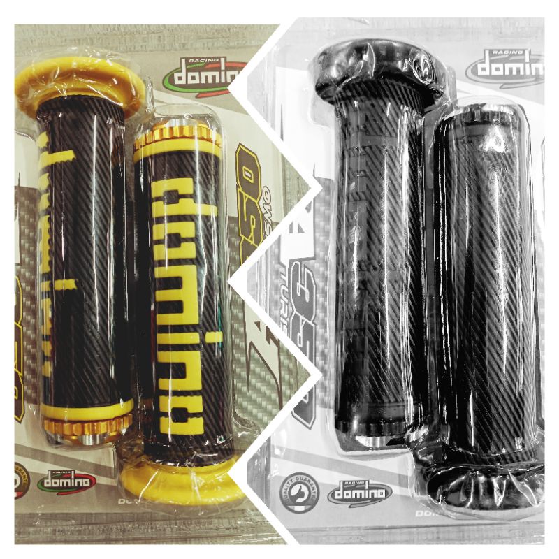 ปลอกแฮนด์ Domino Gold/Black