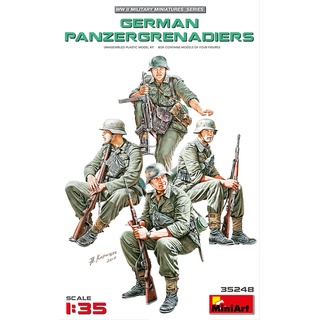 โมเดลประกอบ MiniArt 1/35 MI35248 GERMAN PANZERGRENADIERS