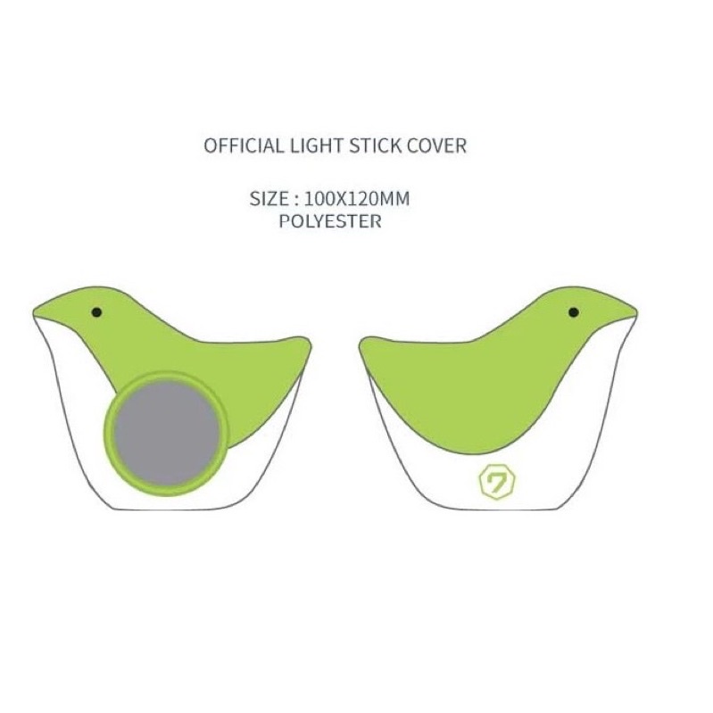 [ พร้อมส่ง ] GOT7 OFFICIAL LIGHTSTICK COVER