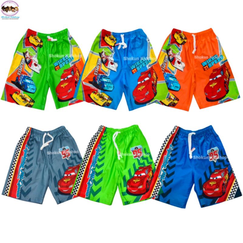 กางเกงเจเจเด็กผู้ชายฮีโร่ กางเกงjjเด็ก ซุปเปอร์คาร์ แม็กควีน มาร์เวล ลิขสิทธิ์แท้