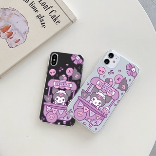 kuromi เคสไอโฟน 13 pro max cartoon iPhone 14 13 12 11 promax case 8พลัส 7 8 Plus Se 2020 เคส X Xr Xs Max phone cover