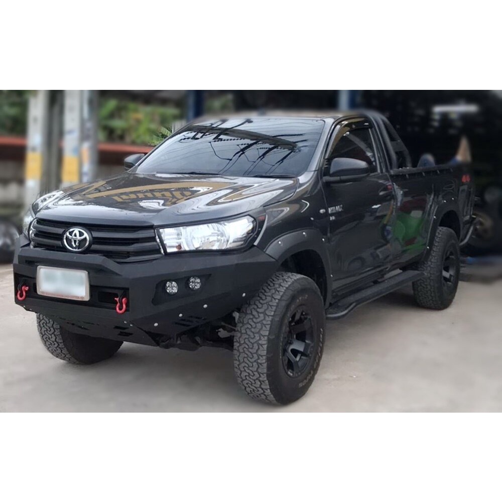 กันชนหน้าออฟโรด  รีโว่ 2014-2019 รถตอนเดียว แคป 4 ประตู   TW  กันชนหน้าเหล็กแบบเต็ม Toyota Revo 2014