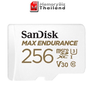 SanDisk MicroSDXC Card MAX ENDURANCE 256GB (SDSQQVR-256G-GN6IA) กล้องวงจรปิด 4K กล้องติดรถยนต์ 4K คุณภาพสูง โดย Synnex