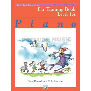 (โค้ดINCSM2Lลด70฿) Alfreds Basic Piano Library: Ear Training Book 1A 00-14736