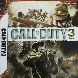 แผ่นเกมส์ps2 CALL OF DUTY3