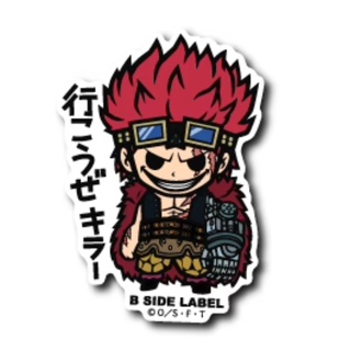 [Direct from Japan] B - SIDE LABEL Sticker ONEPIECE One Piece Kid WANOKUNI Japan NEW