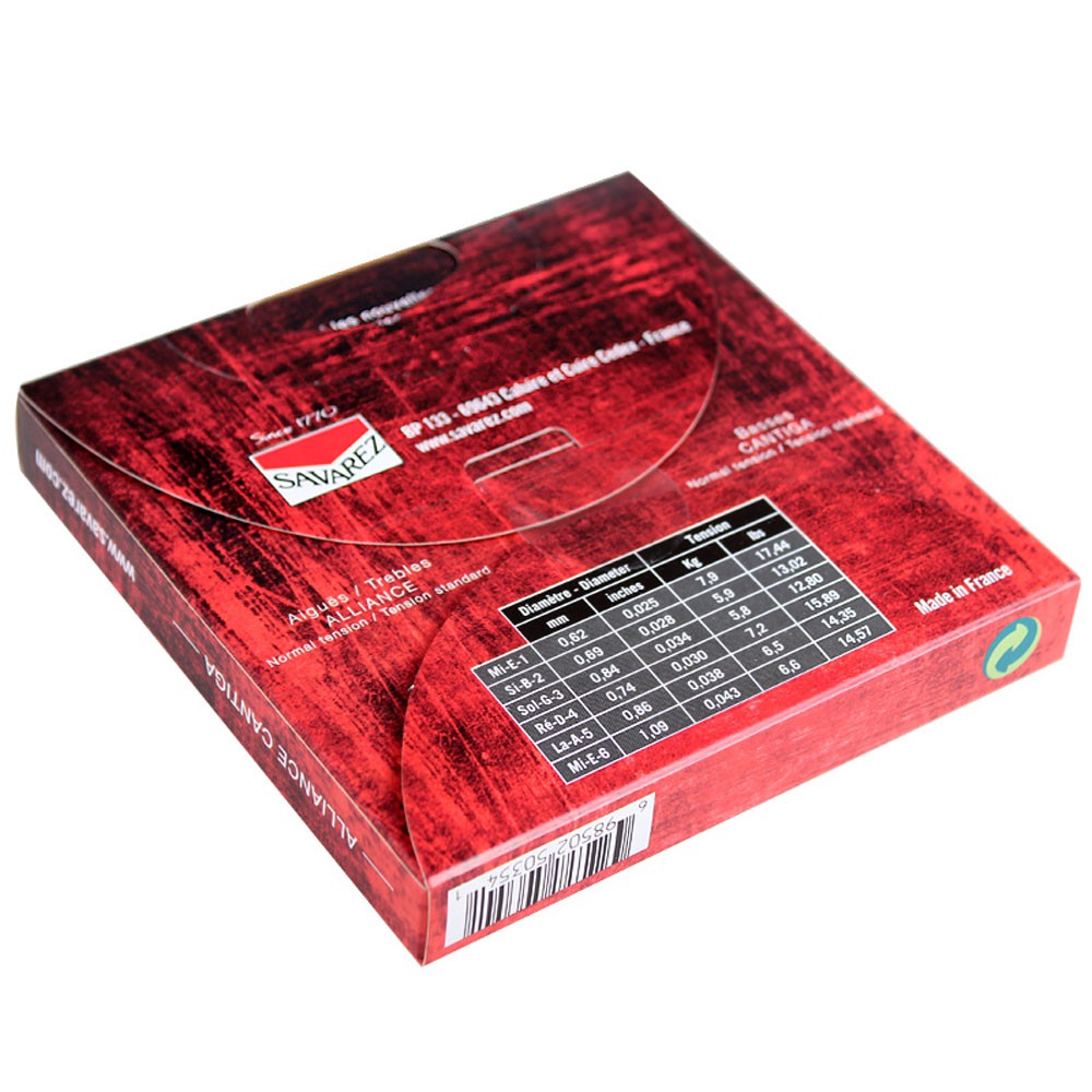 Savarez 510AR Nylon Classical Guitar Strings Normal Tension phenomenal_music_store ThaiPick