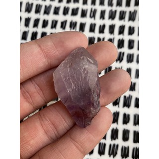 (D) พลอยดิบแท้ อเมทิสต์(Amethyst) พลอยธรรมชาติ 100% น้ำหนัก 71.50 กะรัต