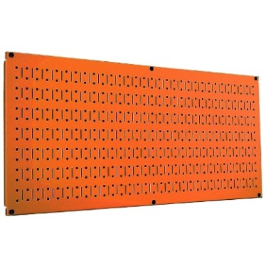Wall Control : WCT30-HP-1632OR* แผ่นเพกบอร์ด 16 x 32" Horizontal Orange Metal Pegboard