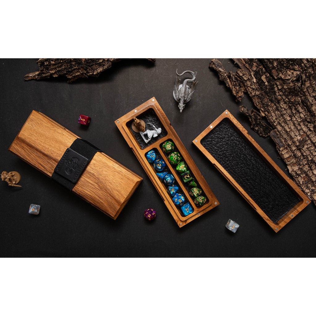 Dragon Dice Box (Product does not include dice) | Dice Vault | RPG Dice Set | Dungeons and Dragons D