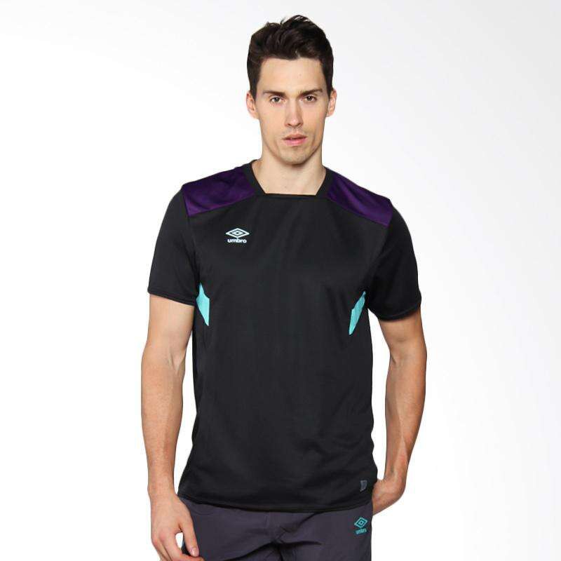 เสื้อกล้ามผู้ชาย Umbro Pro Training Poly Tee - สีดํา 64445U-EMS