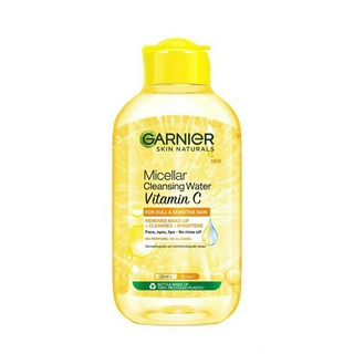 Garnier การ์นิเย่ ไมเซล่า คลีนซิ่ง วอเตอร์ วิตามินซี ขนาด 125 Ml./400 Ml