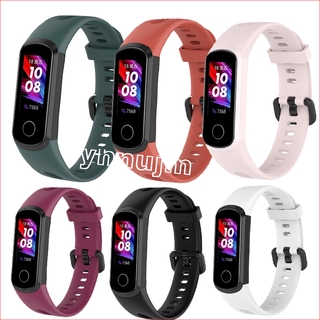 สายนาฬิกาข้อมือ ซิลิโคน สำหรับ huawei band4 huawei band 5i