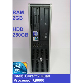 HP Compaq dc7800/7900 Small Form Factor PC Intel® Core™2 Quad Processor Q6600