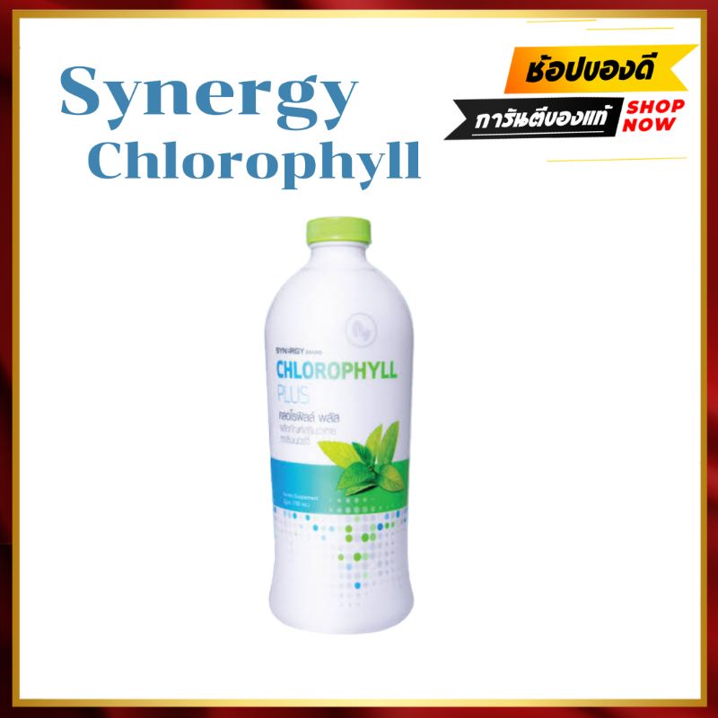 thaiidodee Synergy คลอโรฟิลล์ พลัส สินค้าโนเบล คลอโรฟิลล์เข้มข้น