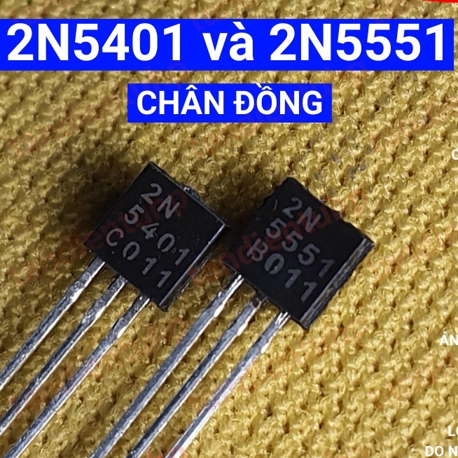 5 con 1n5551 1n5401 chân đồng