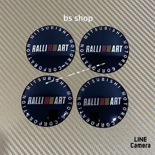 โลโก้ * RALLI ART เรซิ่น โลโก้ฝาครอบล้อ โลโก้ติดดุมล้อ ขนาด : เส้นผ่าศูนย์กลาง 60 mm (ราคาต่อชุด มี 4 ชิ้น )