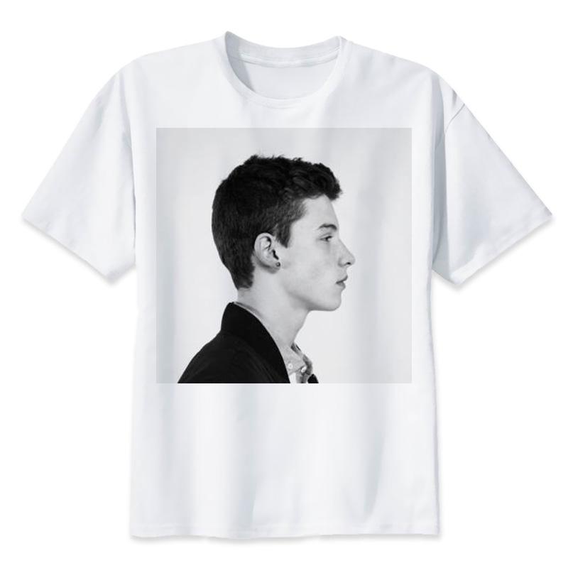 เสื้อยืดแขนสั้นพิมพ์ลาย Shawn Mendes Treat You Betterเสื้อยืดคอกลม