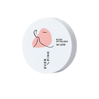 EVERPINK Blush My Feelings Cream Blush (หมดอายุ 11/2022)ครีมบลัช ปัดแก้มเนื้อซาติน - สี In Love เกลี่ยง่าย ติดทนนาน