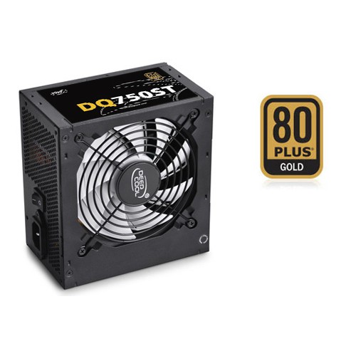 PSU DeepCool DQ750ST 750W 80PLUS GOLD รับประกันศูนย์5ปี #POWER SUPPLY PC อุปกรณ์จ่ายไฟ